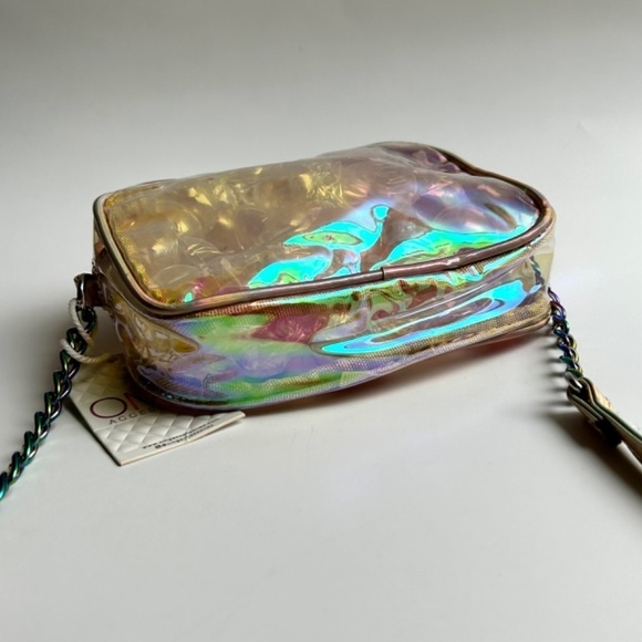 NWT OMG Unicorn Iridescent Crossbody Bag - Picture 8 of 9